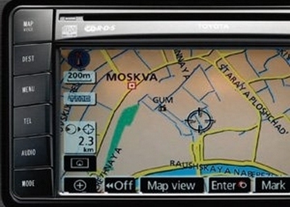 PZ445-SR333-11 Карта России на SD - карте Toyota
