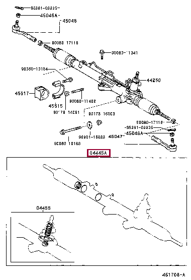 thumbnail image 2 of HQH Power Steering Repair Kit For Toyota Tacoma 4Runner 2 of 10