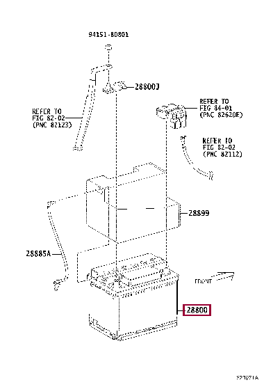 2880037120: BATTERY Тойота