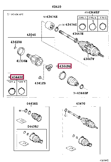 ХОМУТ МЕТАЛЛ 42345-12160 (номер toyota 4234512160)