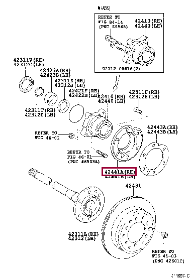 DEFLECTOR, BRAKE DRUM OIL LH 42441-60060 (номер toyota 4244160060)