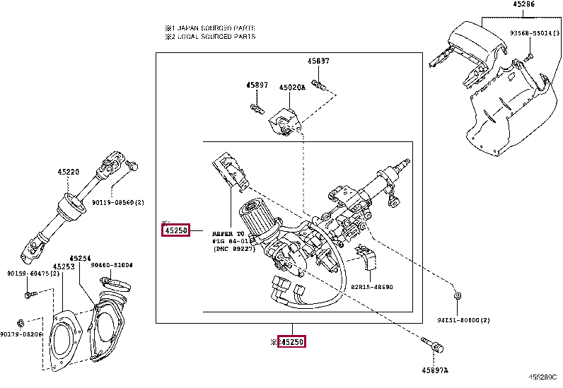 column-assy-steering-45250-48252-toyota-4525048252