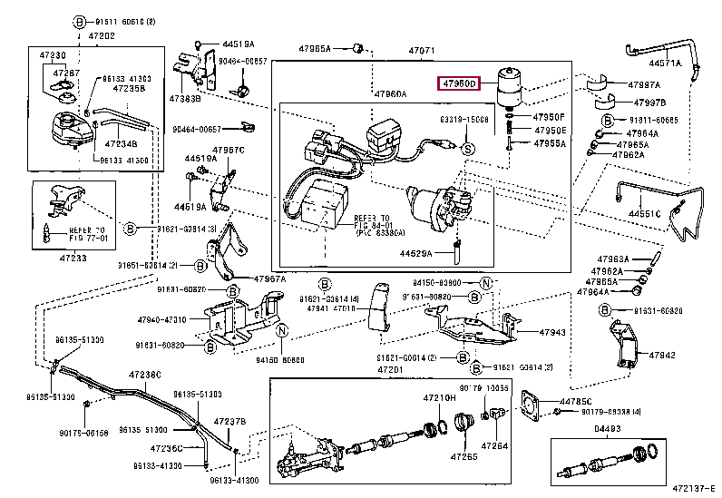 ACCUMULATOR ASSY, BRAKE BOOSTER 47950-30010 (номер toyota 4795030010)