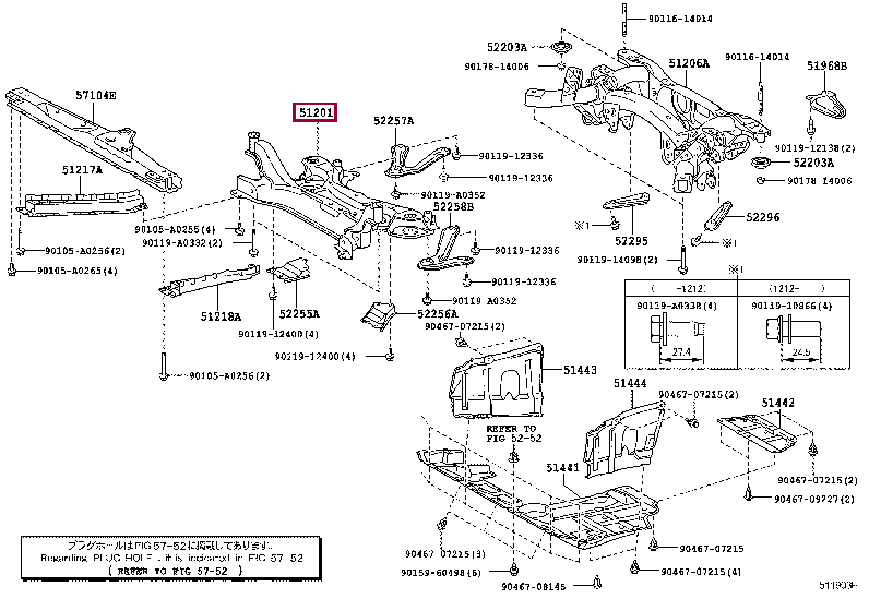 Подрамник тойота рав 4