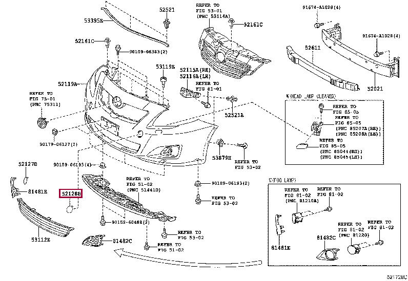 Заглушка 52128-12902 (номер toyota 5212812902)