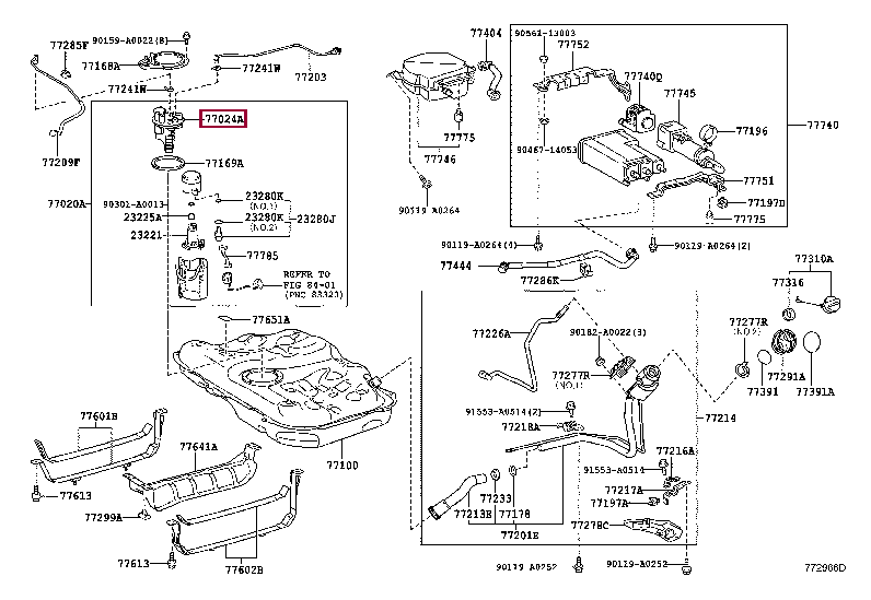 7702406213: PLATE SUB-ASSY, FUEL SUCTION Тойота