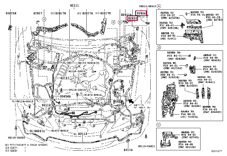 Клемма массовая 82824-48020 (номер toyota 8282448020)