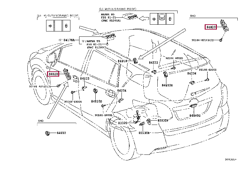 БЛОК УПРАВЛЕНИЯ СТЕКЛОПОДЪЕМНИКАМИ 84040-05050 (номер toyota 8404005050)