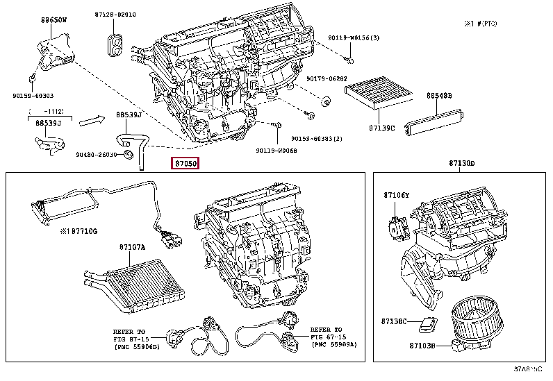RADIATOR ASSY, AIR CONDITIONER 87050-02800 (номер toyota 8705002800)