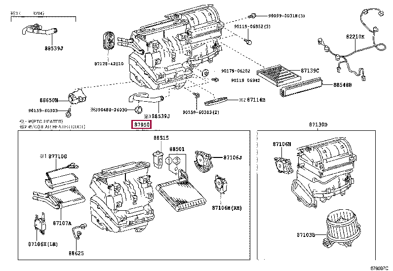 RADIATOR ASSY, AIR CONDITIONER 87050-12410 (номер toyota 8705012410)