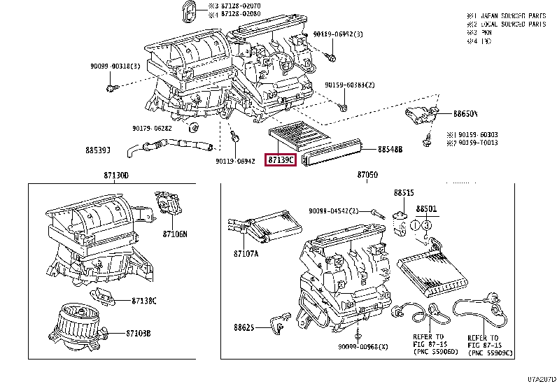 8713902060: FILTER, CLEAN AIR Тойота