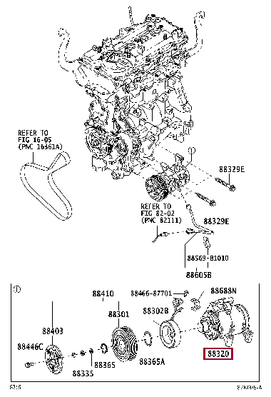 88320BZ410: COMPRESSOR ASSY, COOLER Тойота