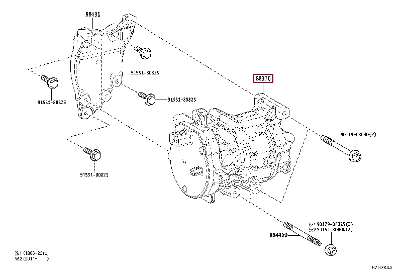 8837030080: COMPRESSOR ASSY, W/MOTOR Тойота