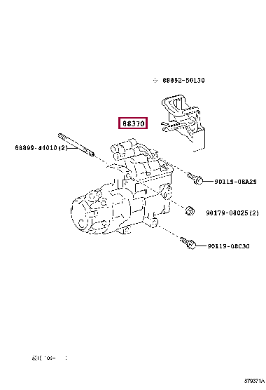 8837050020: Компрессор кондиционера Тойота