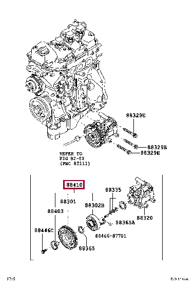 88410B2050: CLUTCH ASSY, MAGNET Тойота