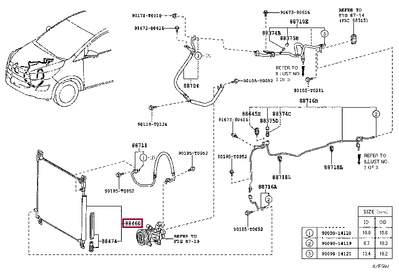 884600K310: CONDENSER ASSY, COOLER Тойота