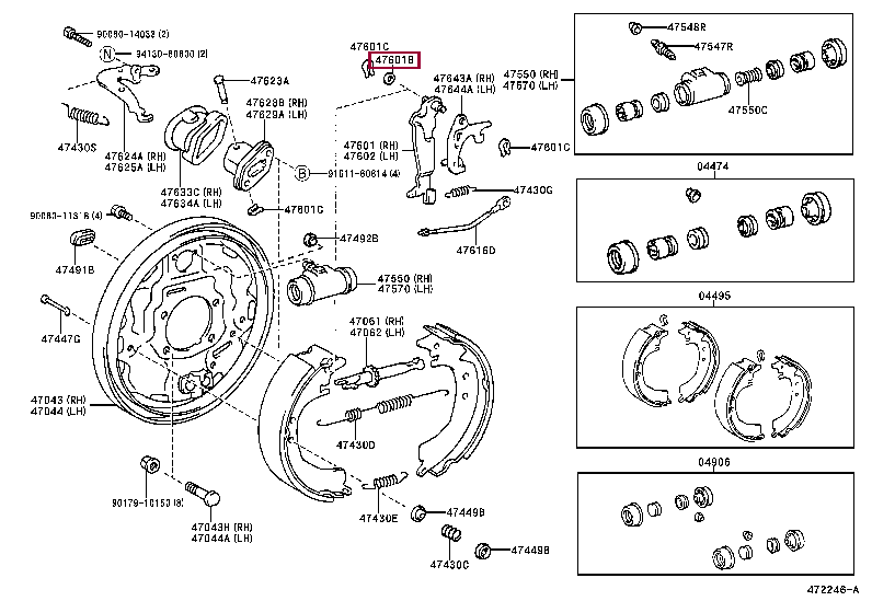 SHIM, REAR PARKING BRAKE SHOE LEVER 9008056065 (номер toyota 9008056065)