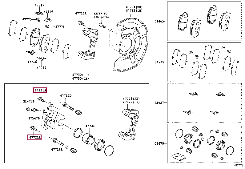 Болт 90105-08304 (номер toyota 9010508304)