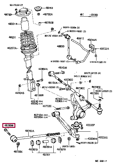 Болт 90119-12131 (номер toyota 9011912131)