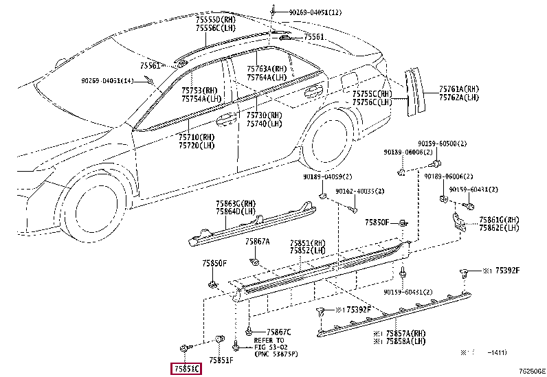 Винт 90159-60500 (номер toyota 9015960500)
