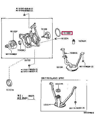 RING, O(FOR OIL PUMP) 90301-62006 (номер toyota 9030162006)