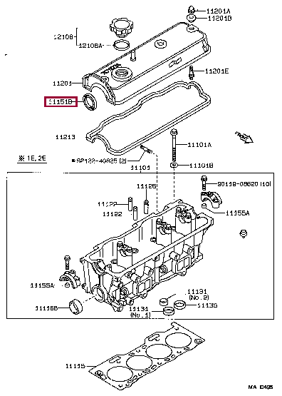 Сальник распредвала 90311-35035 (номер toyota 9031135035)