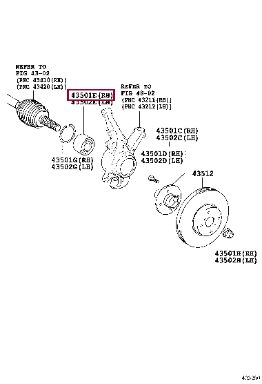 90369W0002: BEARING (FOR FRONT AXLE HUB LH) Тойота