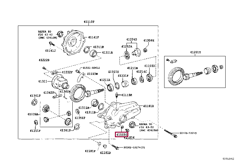 Прокладка пробки 90430-24003 (номер toyota 9043024003)