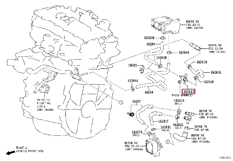 9091603155: THERMOSTAT, MANIFOLD Тойота