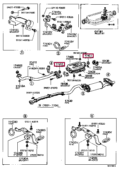 Прокладка 90917-06046 (номер toyota 9091706046)