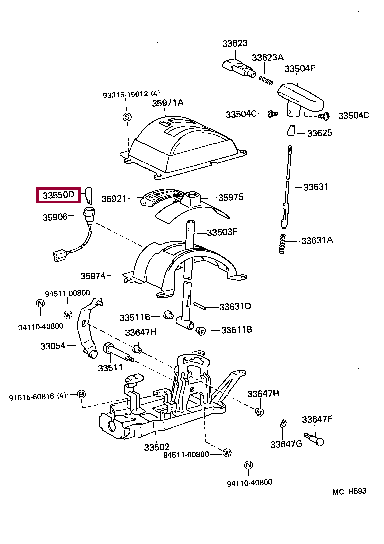 BULB, POSITION INDICATOR LAMP 90981-11036 (номер toyota 9098111036)