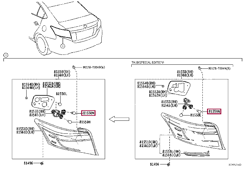 9098113097: BULB, BACK UP LAMP Тойота