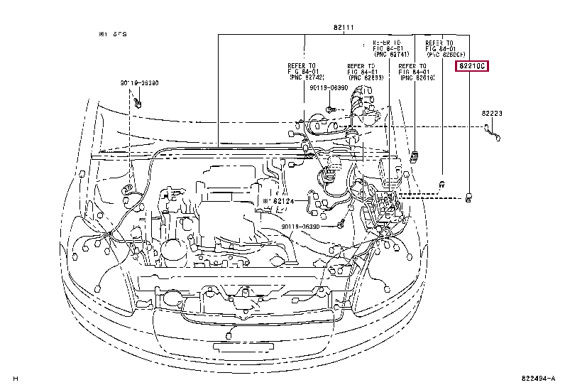 FUSIBLE LINK 90982-08246 (номер toyota 9098208246)