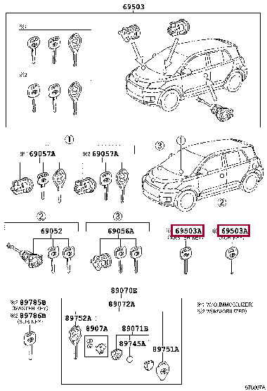 KEY, BLANK 90999-00200 (номер toyota 9099900200)