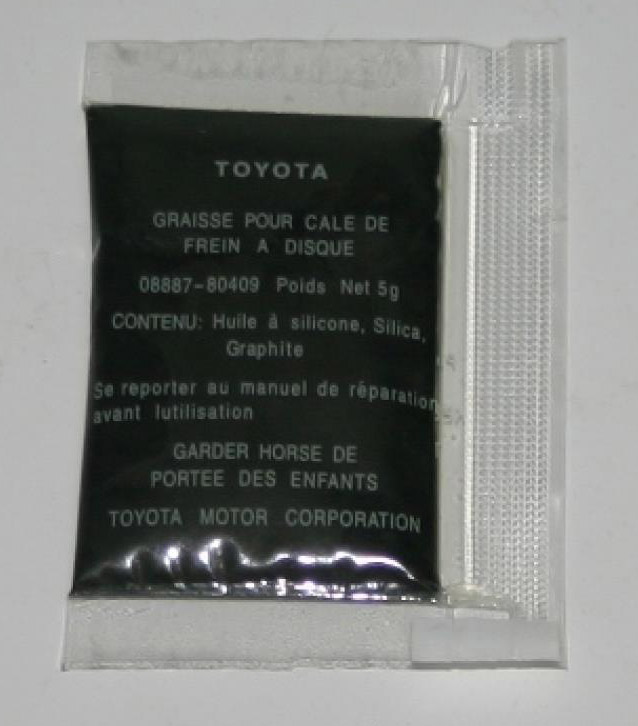 08887-80409 Смазка противоскрипных пластин Toyota Toyota