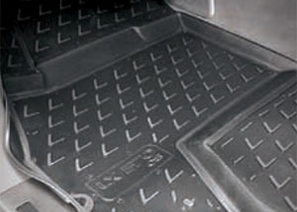 PZ49K-Q2353-RJ Коврики резиновые, черные Toyota